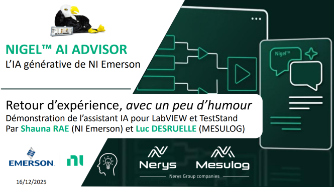 Nigel™ AI Advisor : le premier assistant IA dédié au test et à la mesure