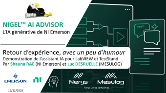 Nigel™ AI Advisor : le premier assistant IA dédié au test et à la mesure