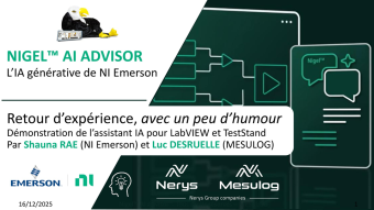 Nigel™ AI Advisor : le premier assistant IA dédié au test et à la mesure