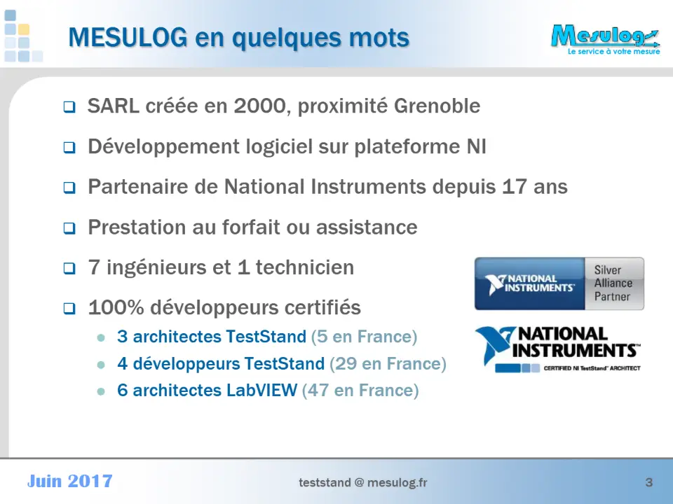 MESULOG en quelques mots – diapositive 3
