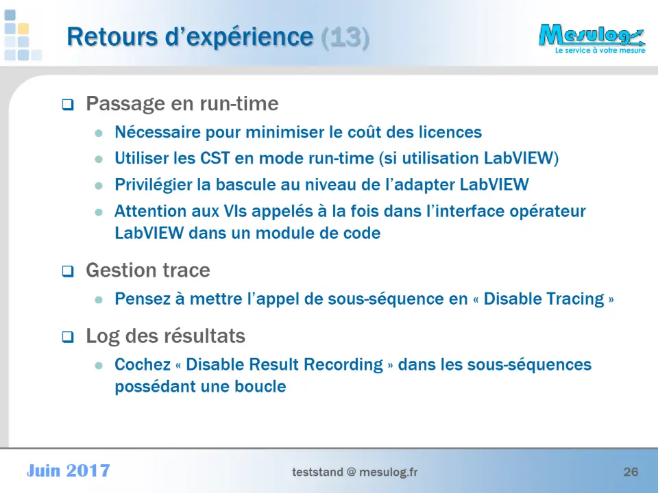  Passage en run-time – diapositive 26
