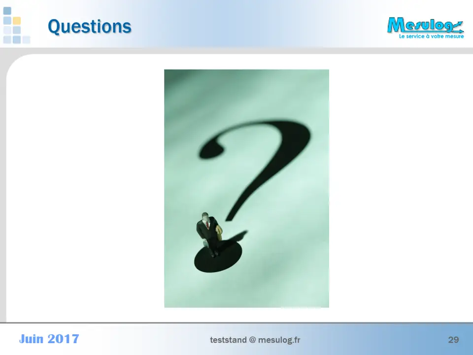 Questions – diapositive 29