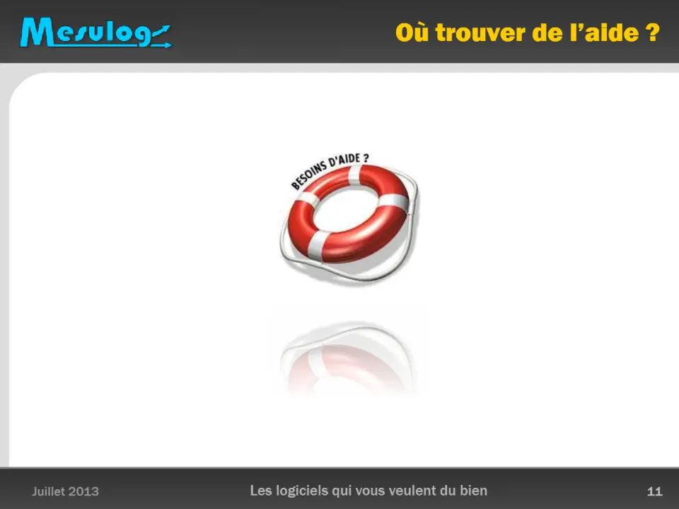 Où trouver de l’aide ? – diapositive 11