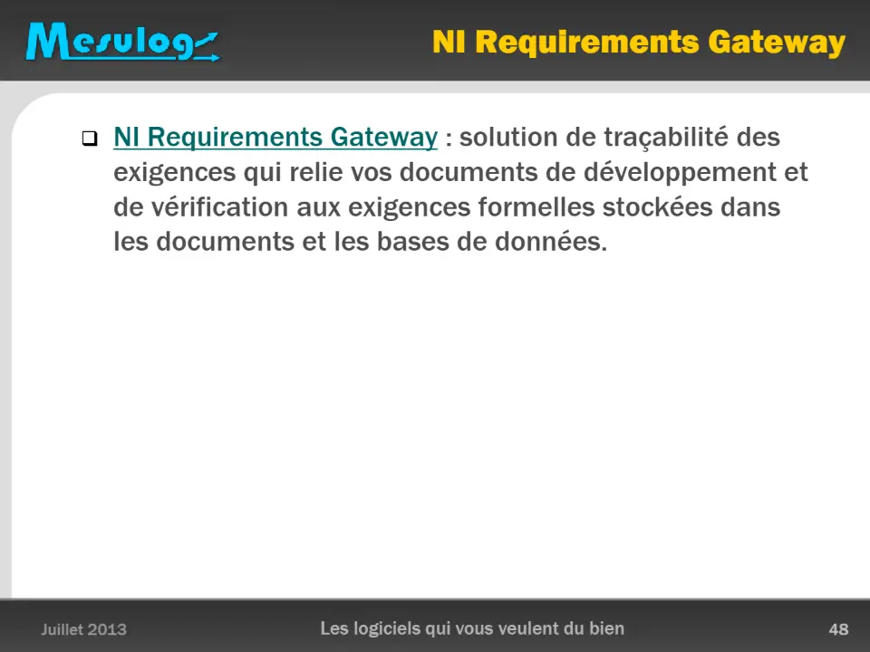 NI Requirements Gateway – diapositive 48