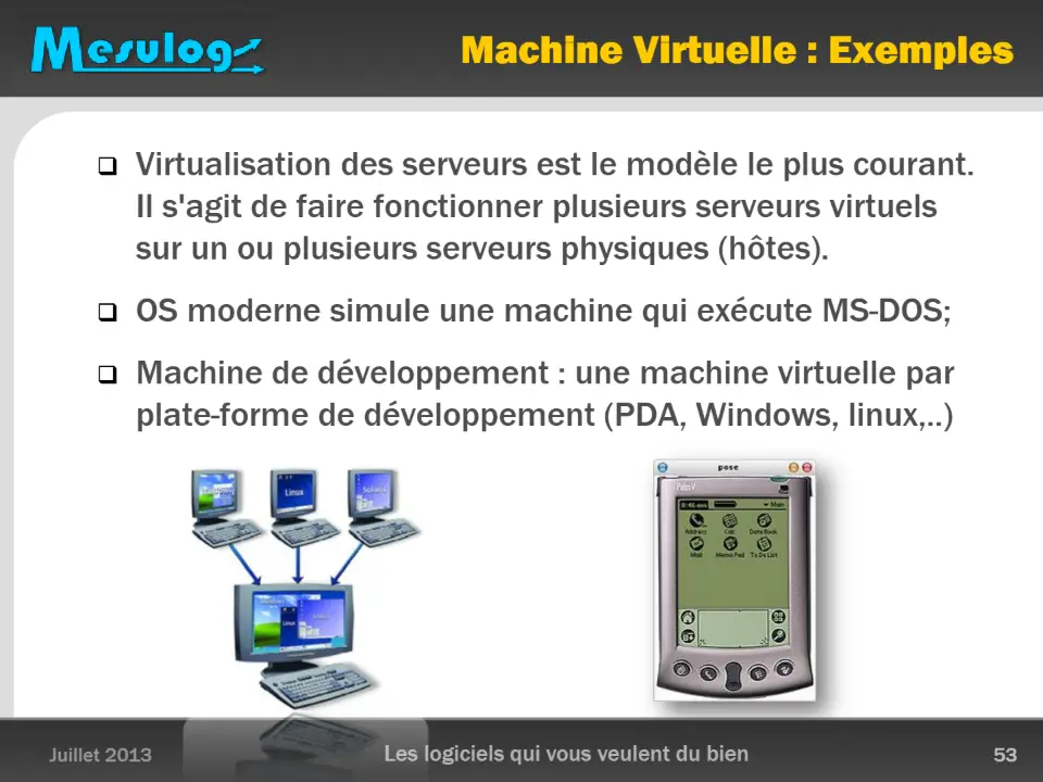 Machine Virtuelle : Exemples – diapositive 53