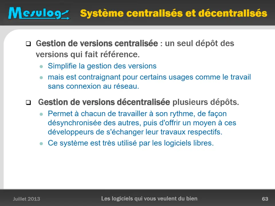 Système centralisés et décentralisés – diapositive 63