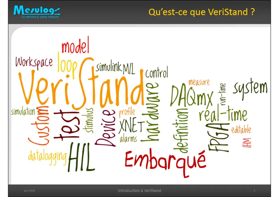 Introduction à VeriStand – diapositive 3