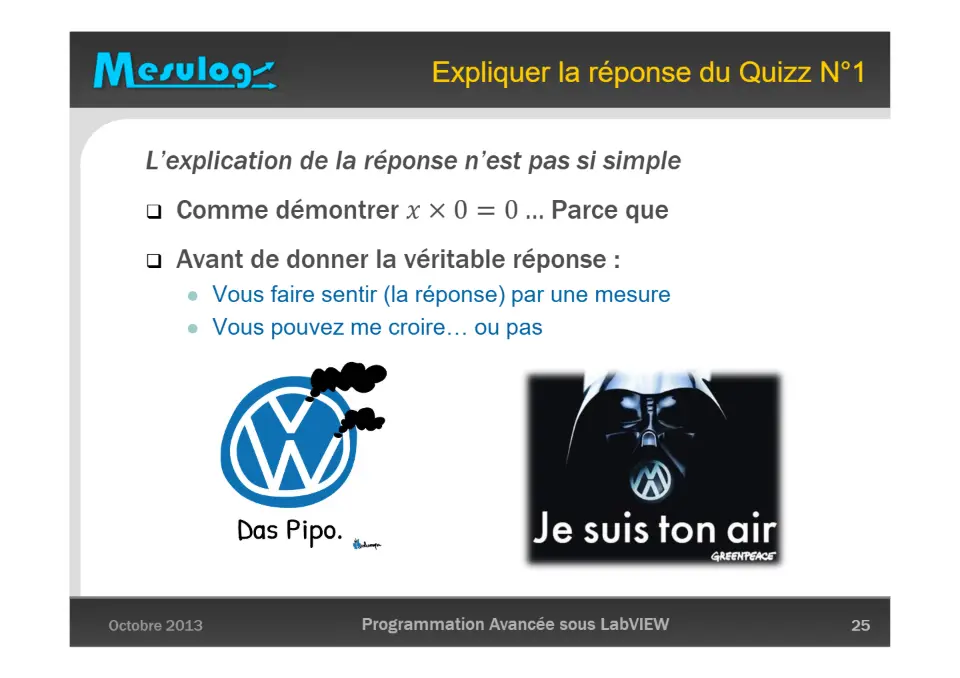 Darwin appliqué à LabVIEW : l’évolution de la gestion des données – diapositive 25
