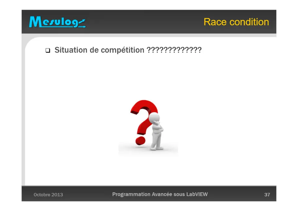 Race condition – diapositive 37