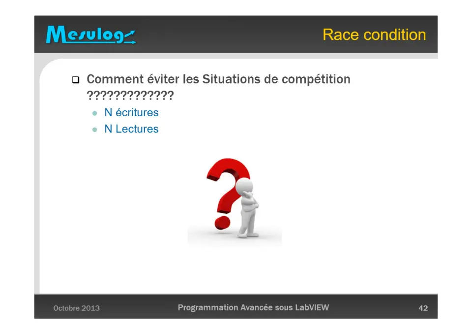 Race condition – diapositive 42