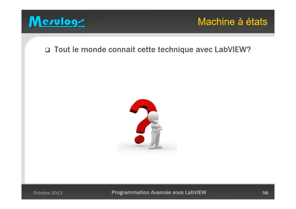 Machine à états – diapositive 56