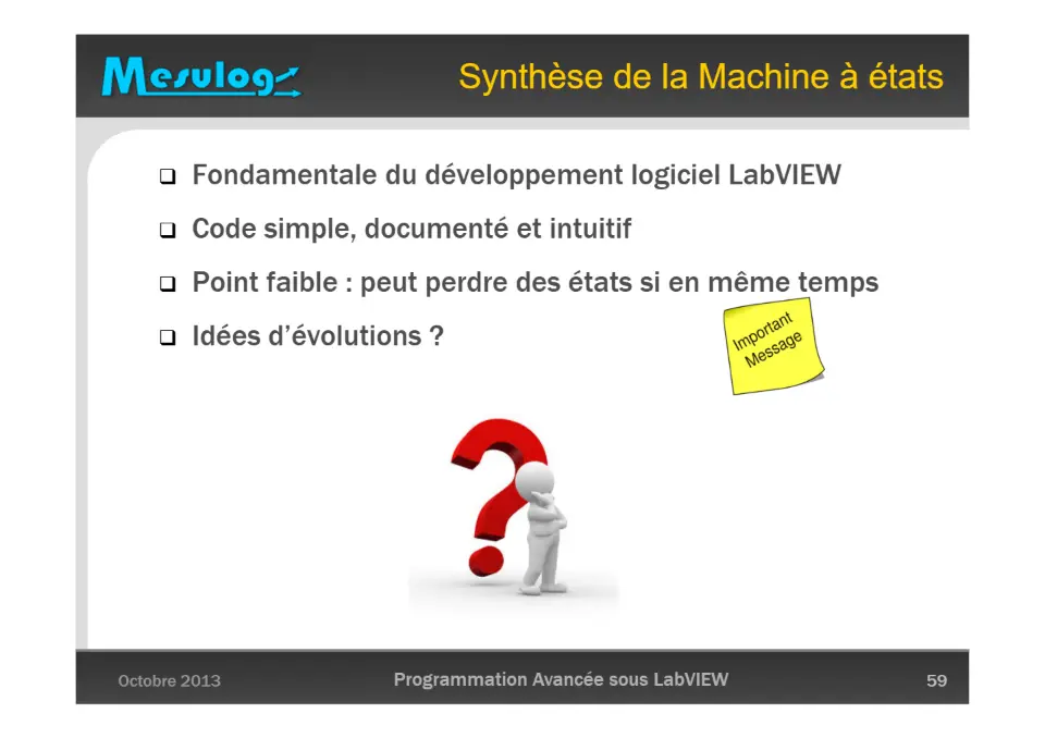 Darwin appliqué à LabVIEW : l’évolution de la gestion des données – diapositive 59