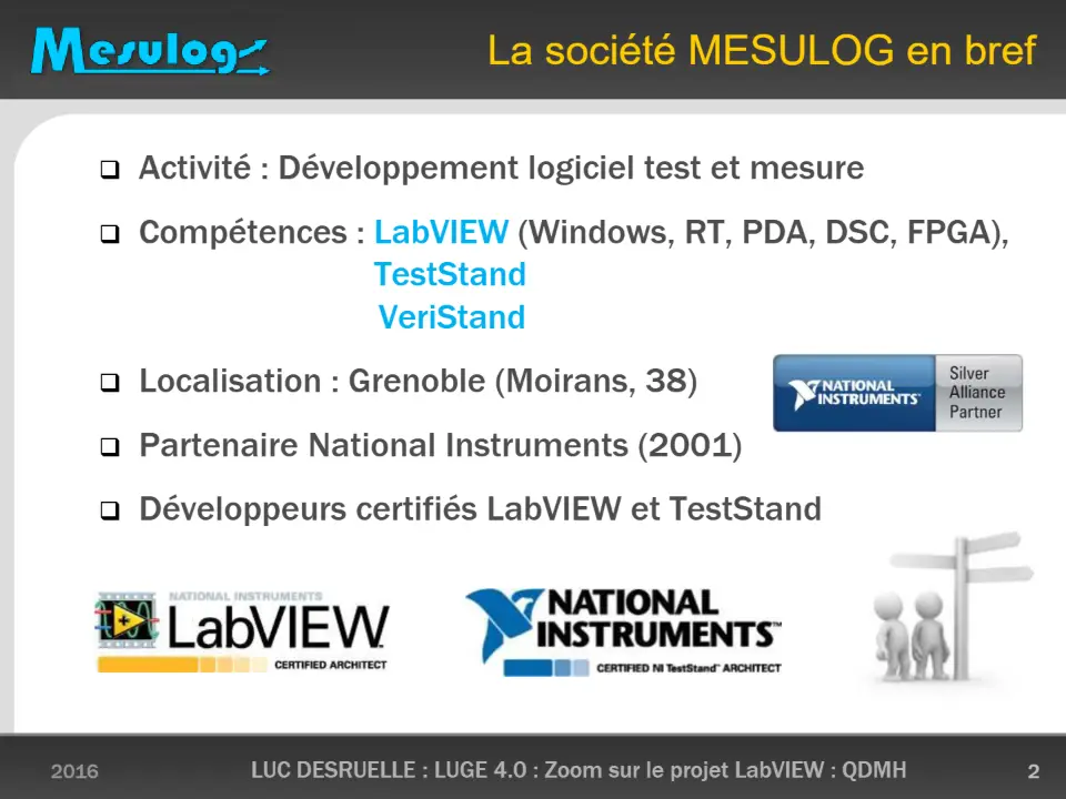La société MESULOG en bref – diapositive 2
