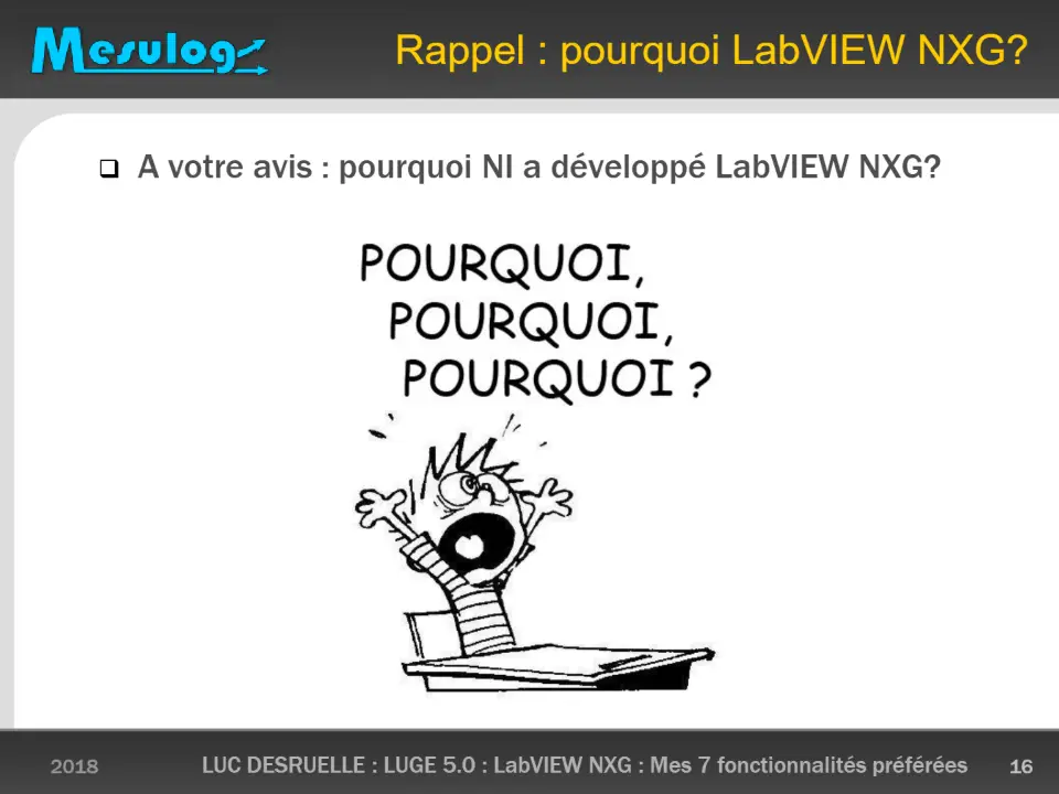 Rappel : pourquoi LabVIEW NXG? – diapositive 16