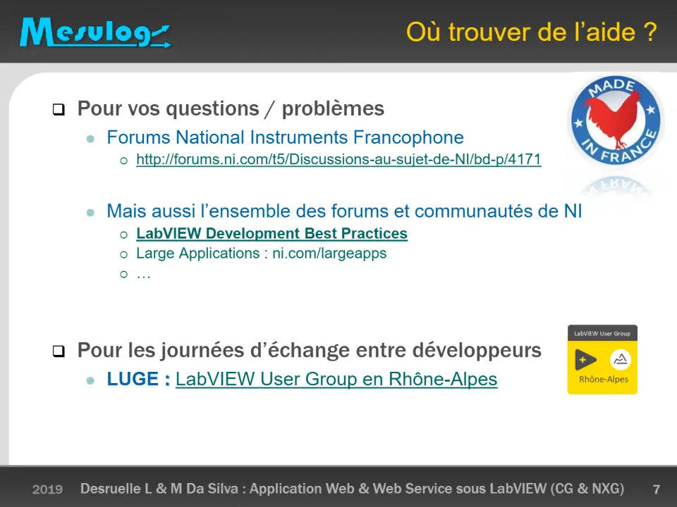 Où trouver de l’aide ? – diapositive 7