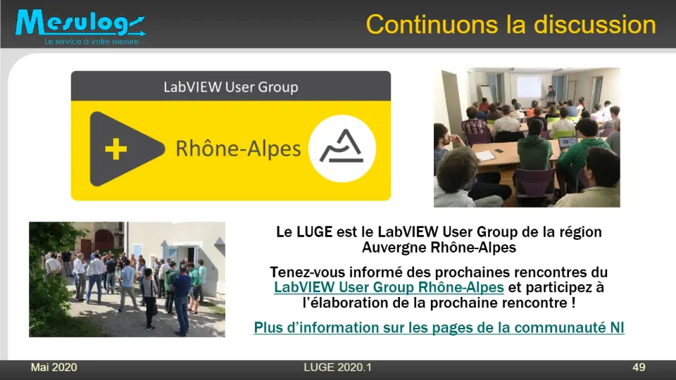 Continuons la discussion – diapositive 45