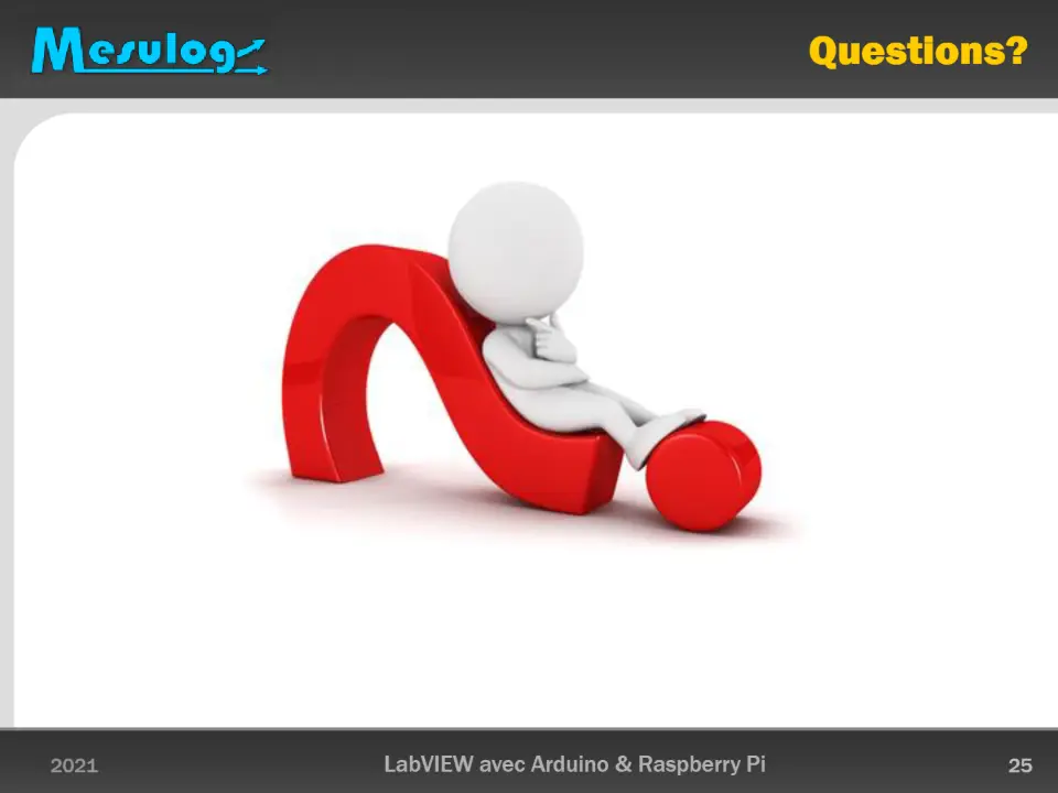 Questions? – diapositive 25