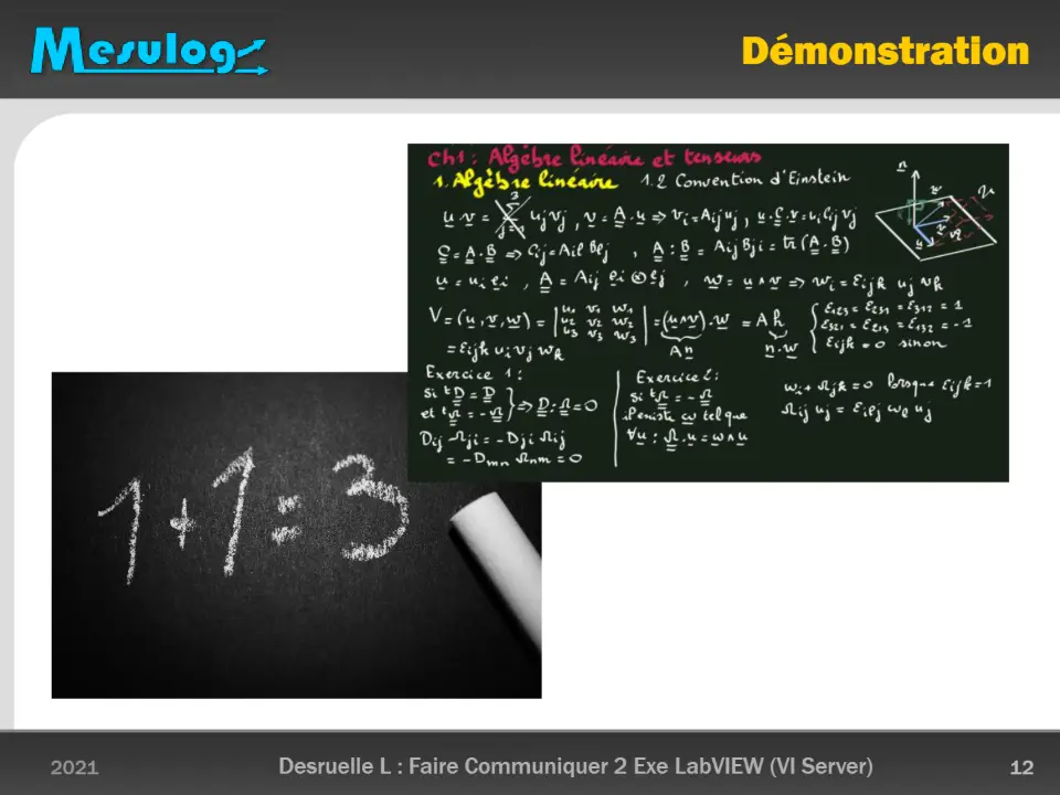 Démonstration – diapositive 12
