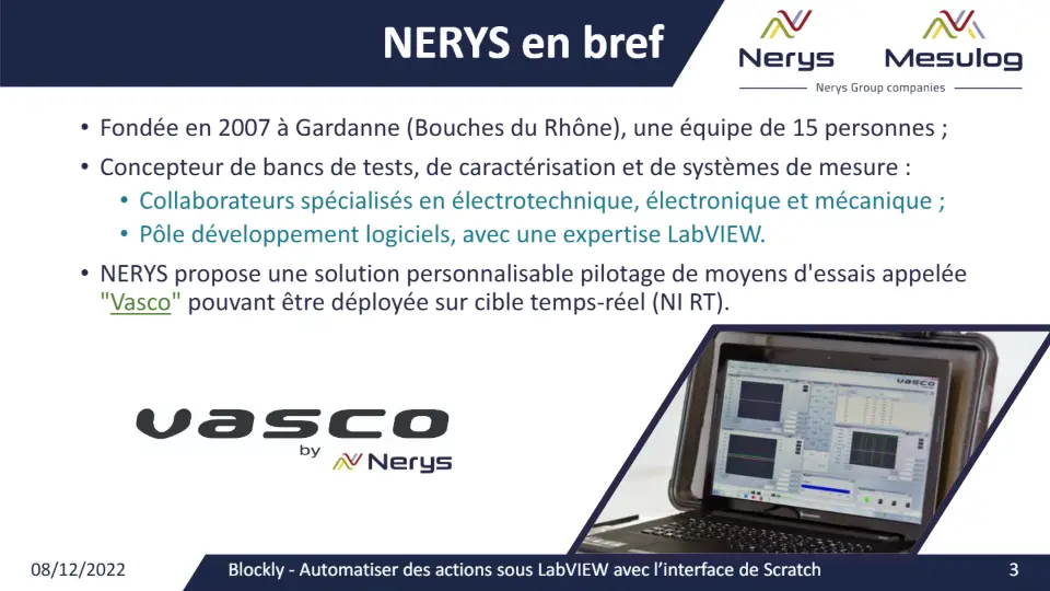 NERYS en bref – diapositive 3