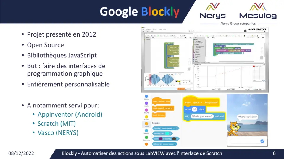 Google Blockly – diapositive 6