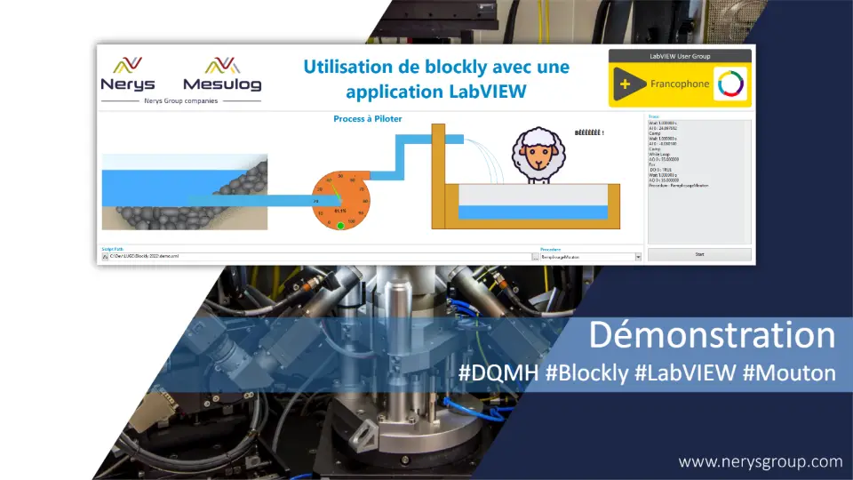 LUGE 2022.4 - Blockly - Automatiser des actions sous LabVIEW avec l’interface de Scratch – diapositive 14
