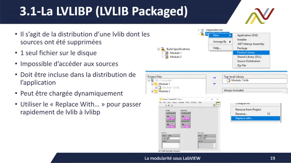 3.1-La LVLIBP (LVLIB Packaged) – diapositive 19