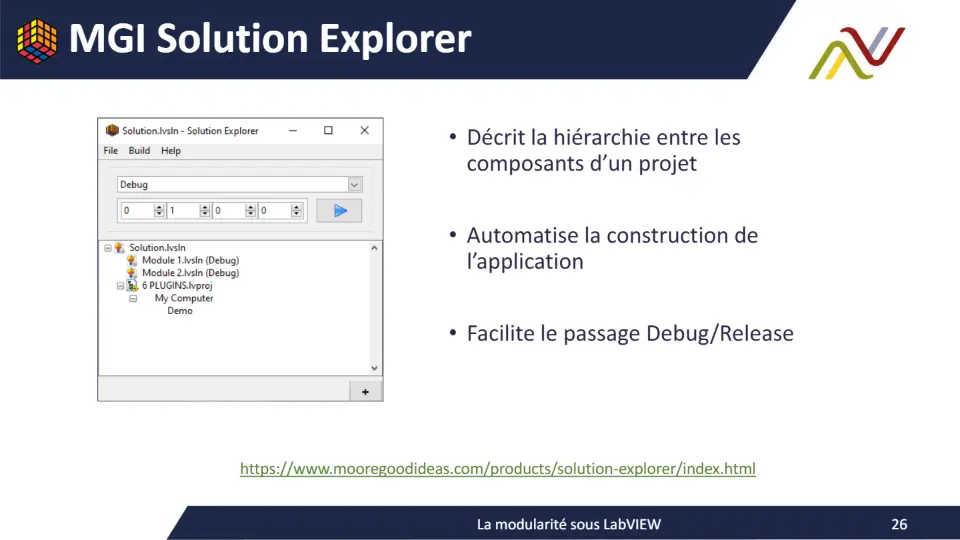 MGI Solution Explorer – diapositive 26