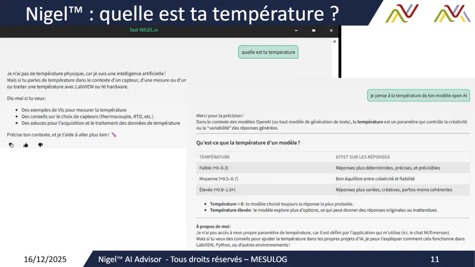 Nigel : quelle est ta température ? – diapositive 11