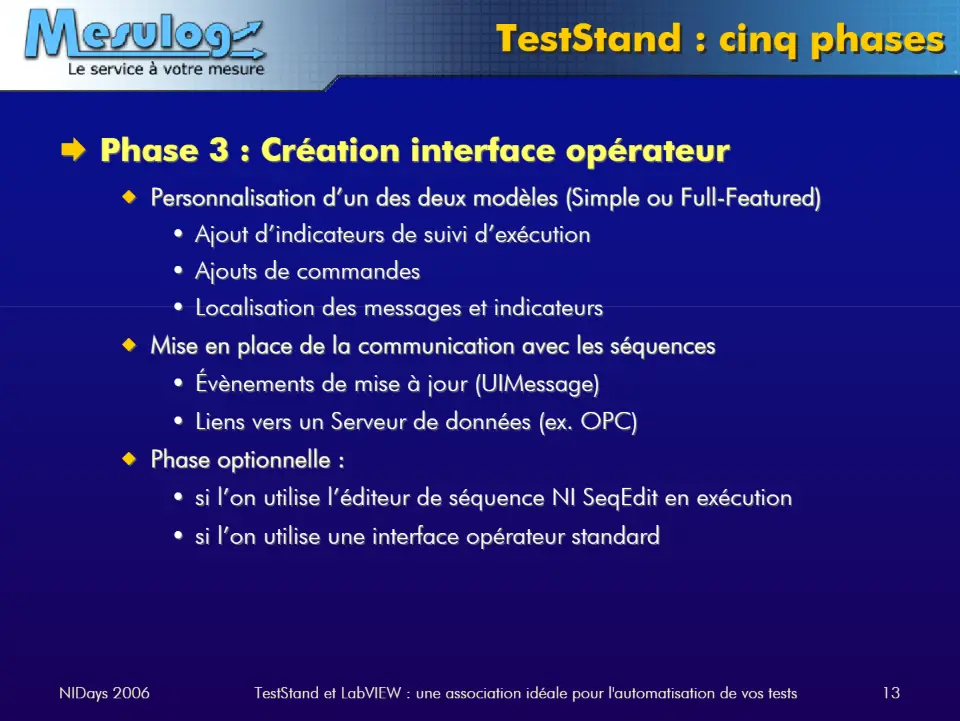 + une association idéale pour l'automatisation de vos tests – diapositive 13