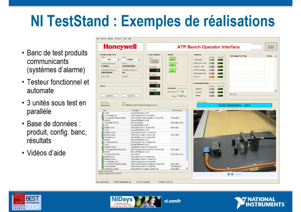 Développez vos systèmes automatisés de tests et de validation plus rapidement avec NI TestStand – diapositive 11