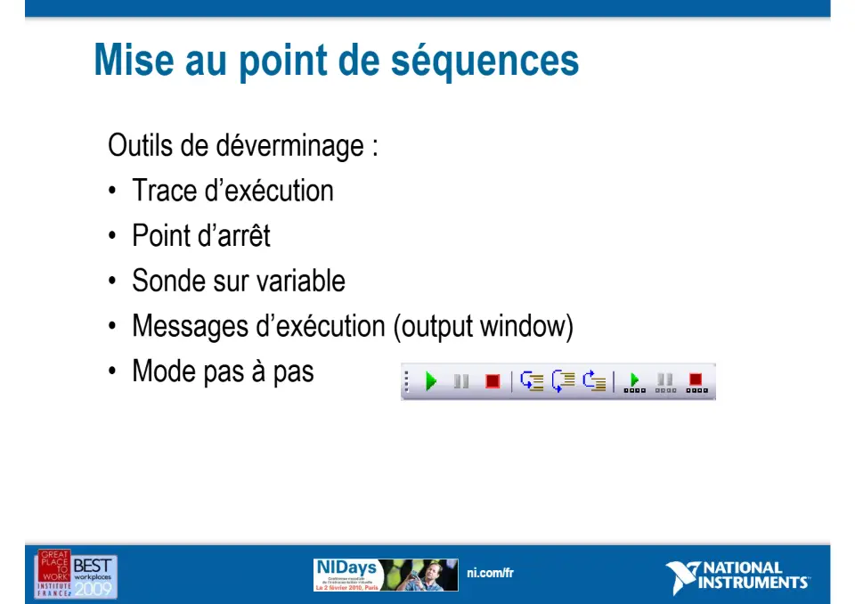 Développez vos systèmes automatisés de tests et de validation plus rapidement avec NI TestStand – diapositive 15