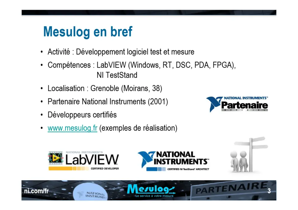 Développement d’un simulateur d’électro-mécanismes d’une centrale nucléaire en utilisant la technologie des XControls de LabVIEW – diapositive 3