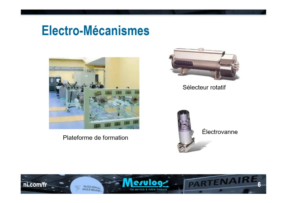 Développement d’un simulateur d’électro-mécanismes d’une centrale nucléaire en utilisant la technologie des XControls de LabVIEW – diapositive 6