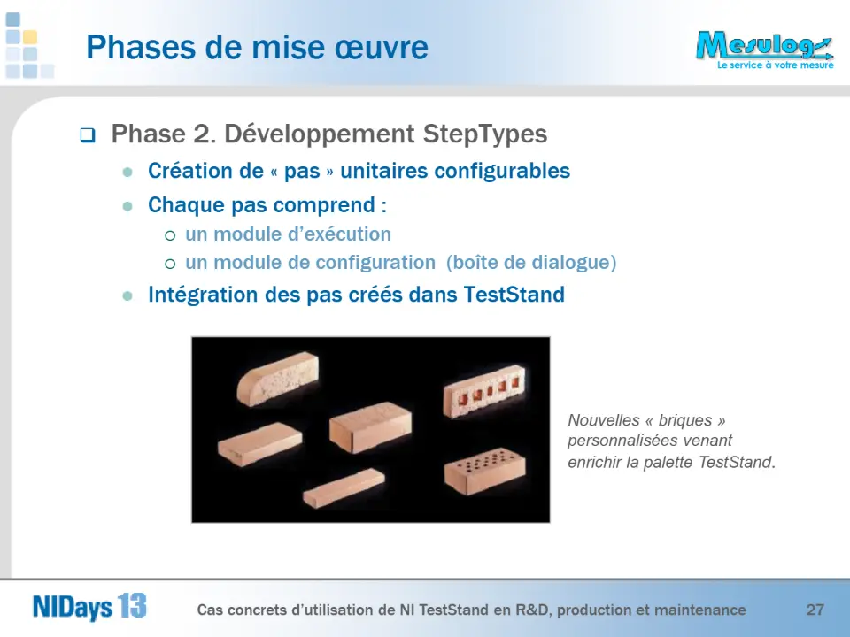 Phases de mise œuvre – diapositive 27