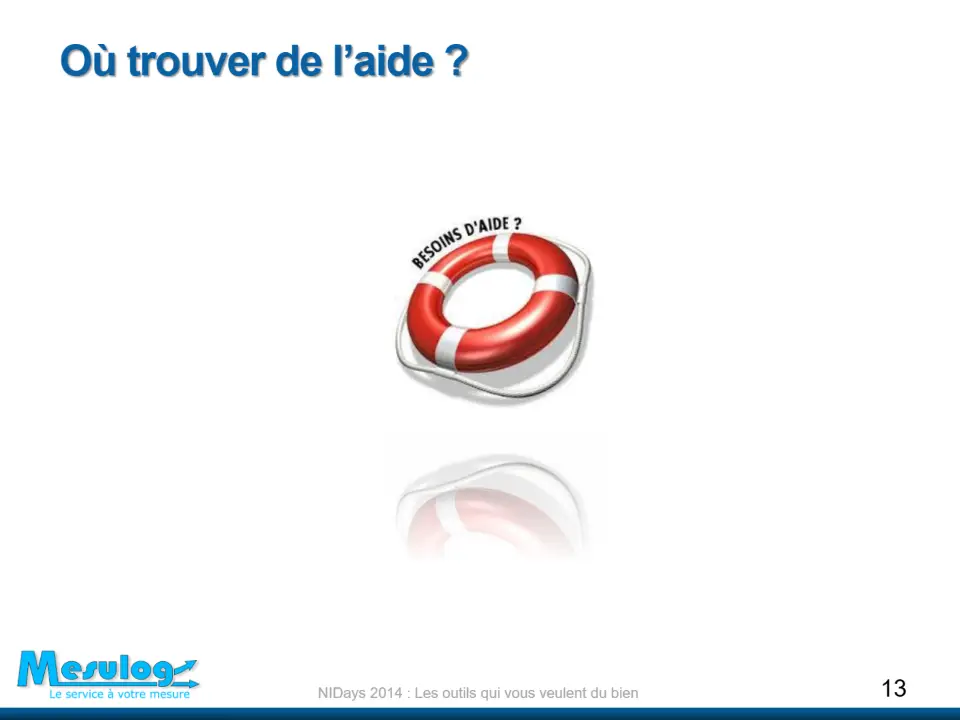 Où trouver de l’aide ? – diapositive 13