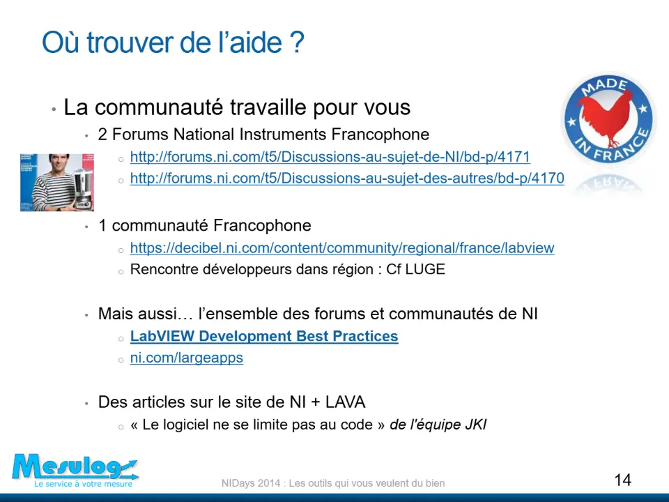 Où trouver de l’aide ? – diapositive 14