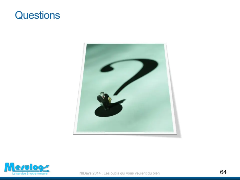 Questions – diapositive 64