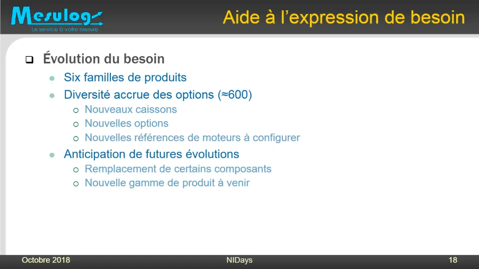 Aide à l’expression de besoin – diapositive 17