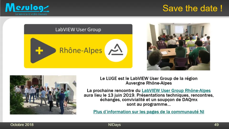 Save the date ! – diapositive 48