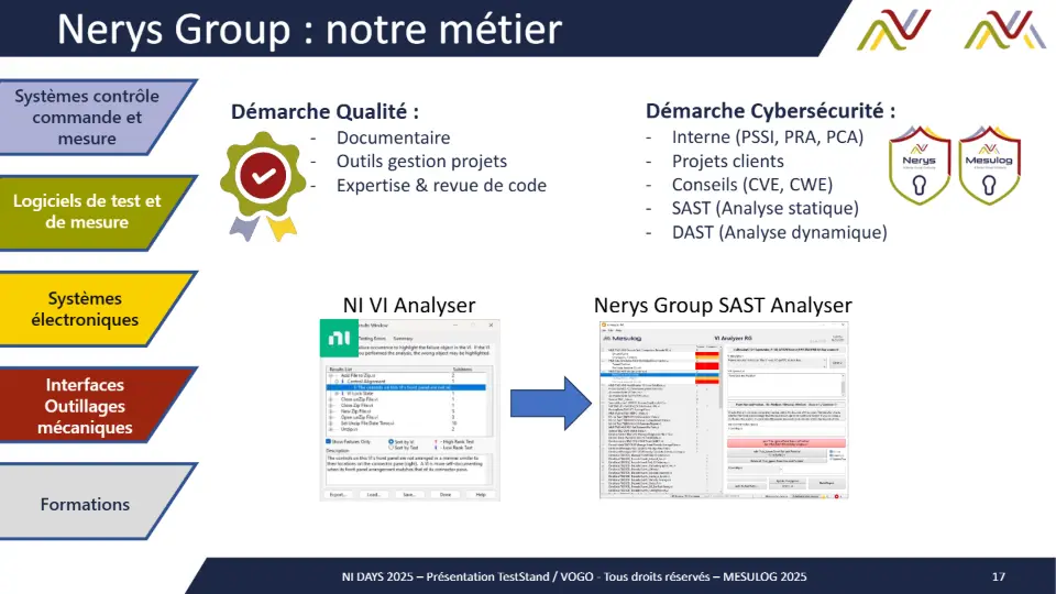 Nerys Group : notre métier – diapositive 17