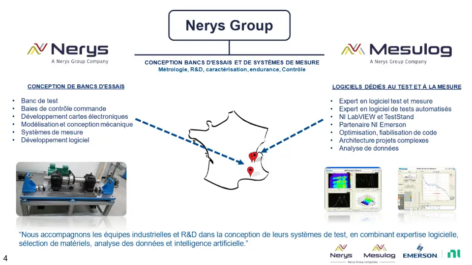 Nerys Group – diapositive 4