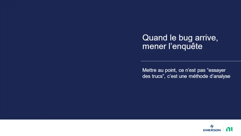 Quand le bug arrive, – diapositive 29
