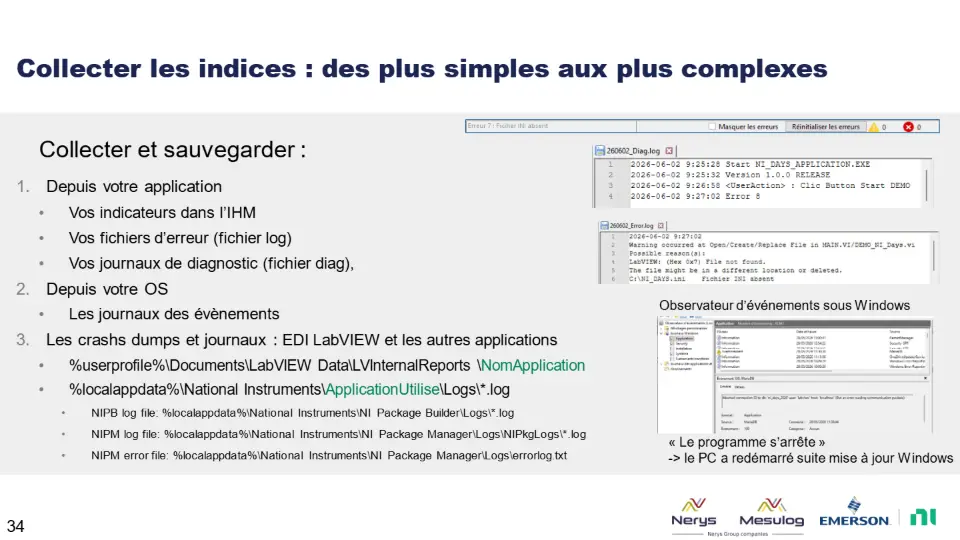 Collecter les indices : des plus simples aux plus complexes – diapositive 34