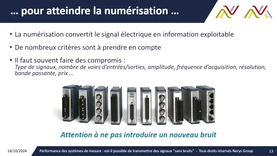 … pour atteindre la numérisation … – diapositive 13