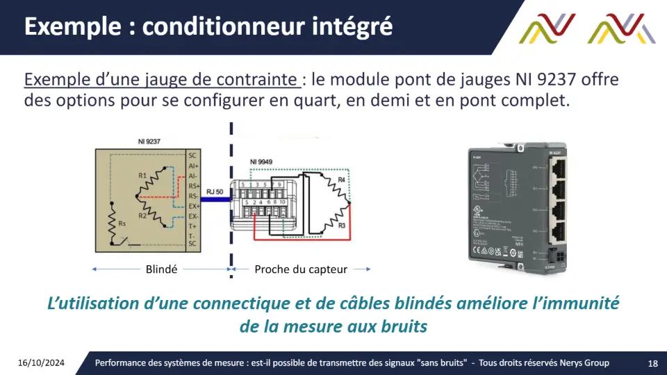 Exemple : conditionneur intégré – diapositive 18