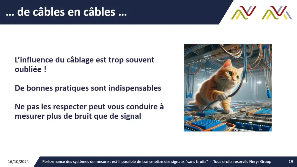 … de câbles en câbles … – diapositive 19