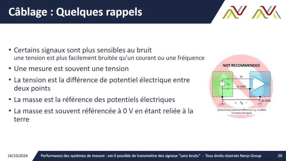 Câblage : Quelques rappels – diapositive 20