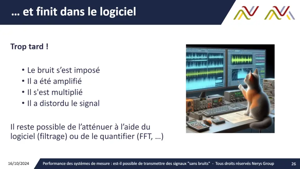… et finit dans le logiciel – diapositive 26